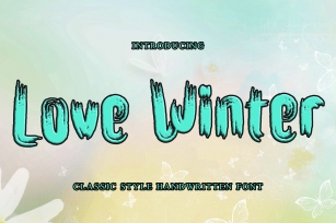 Love Winter Font Download
