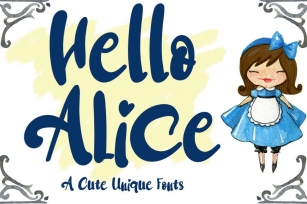 Hello Alice Font Download