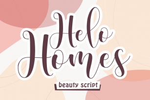 Helo Homes Font Download