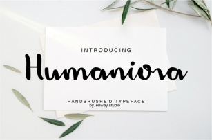 Humaniora Handbrush Font Download