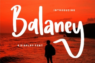Balaney Font Download