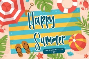 Happy Summer Font Download