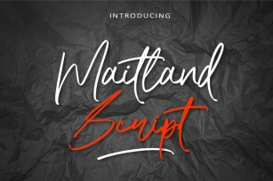 AM Maitland Script Font Download