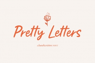 Pretty Letters handwritten Font Download