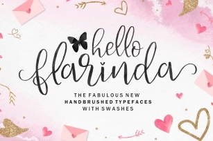 Hello Flarinda Font Download