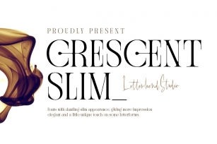 Crescent Slim Font Download
