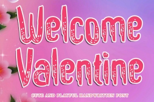 Welcome Valentine Font Download