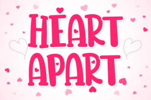 Heart Apart Lovely Font Font Download