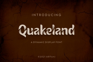 Quakeland Font Download