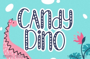 Candy Dino Quirky Font LS Font Download