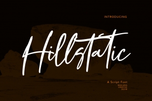 Hillstatic Script Font Download