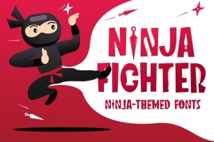 DS Ninja Fighter - Ninja Themed Font Download