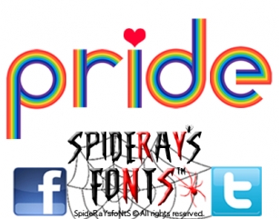 PRIDE Font Download