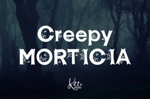 Creepy Morticia Font Download