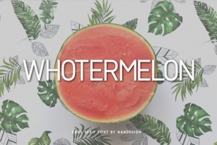 Whotermelon Font Download