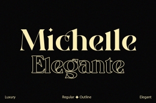 Michelle Elegante Font Download