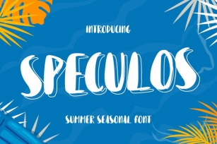 Speculos Font Download