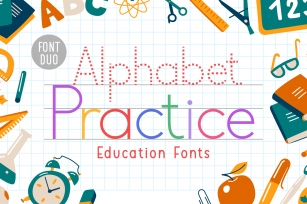 Alphabet Practice Font Download