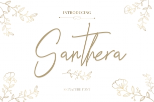 Santhera Font Download