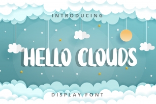 Hello Clouds Font Download