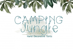 Camping Jungle Font Download