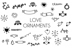 Love Ornaments Font Download