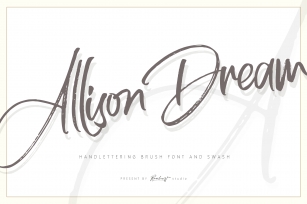 Allison Dream Font Download