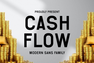 Cash Flow Business Family Font Font Download