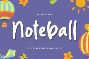 Noteball Font Download