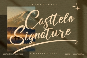 Casttelo Signature Font LS Font Download