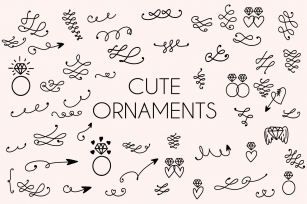 Ornaments Cute Font Download