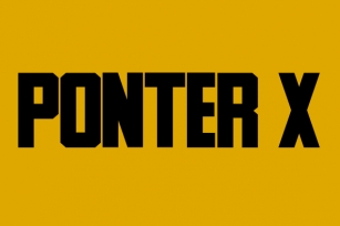 Ponter X Font Download