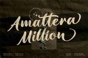 Amattera Million Font Download