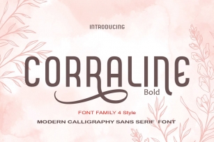 Corraline Family Font Download