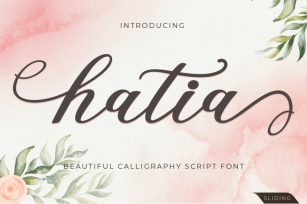 Hatia Script Font Download