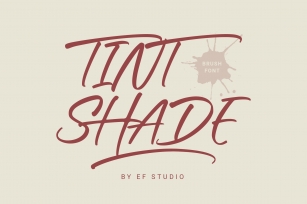 Tint Shade Font Download