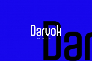 Darvok Font Download