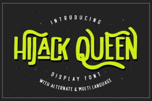 HiJack Queen Font Download
