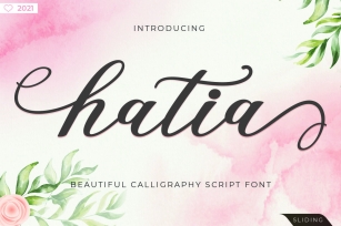 Hatia Script Font Download