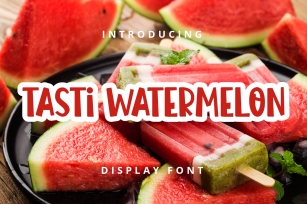 Tasti Watermelon Font Download