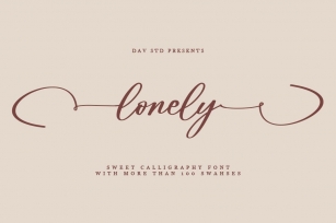 lonely Font Download