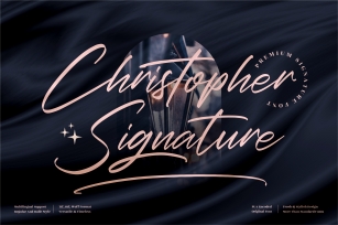 Christopher Signature Font Download
