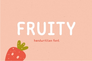 Fruity | Handwritten Font Font Download