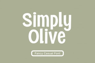 Simply Olive Font Download