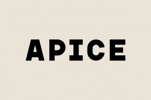 Apice – Family Font Download