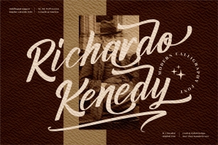 Richardo Kenedy Calligraphy Font Download