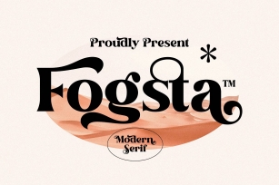 Fogsta Stylish Serif Font Download