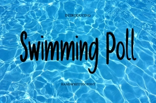 Swimming Poll Font Download