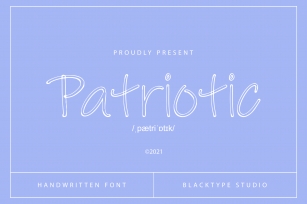 Patriotic Font Download