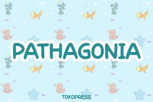 Pathagonia - Handwriting Kids font Font Download